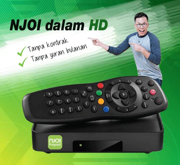 Njoi Malaysia | Satellite TV Free 20+ Channels